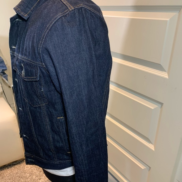 J.Crew Denim Jean Jacket - Dark Wash - US M - Slim - unisex - Picture 8 of 13